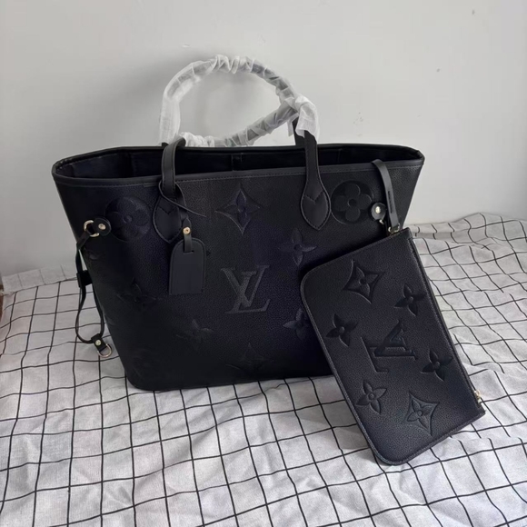 🎋🛍NICE👜Louis Vuitton - Neverfull MM Poppy Interior Bag - Picture 1 of 5